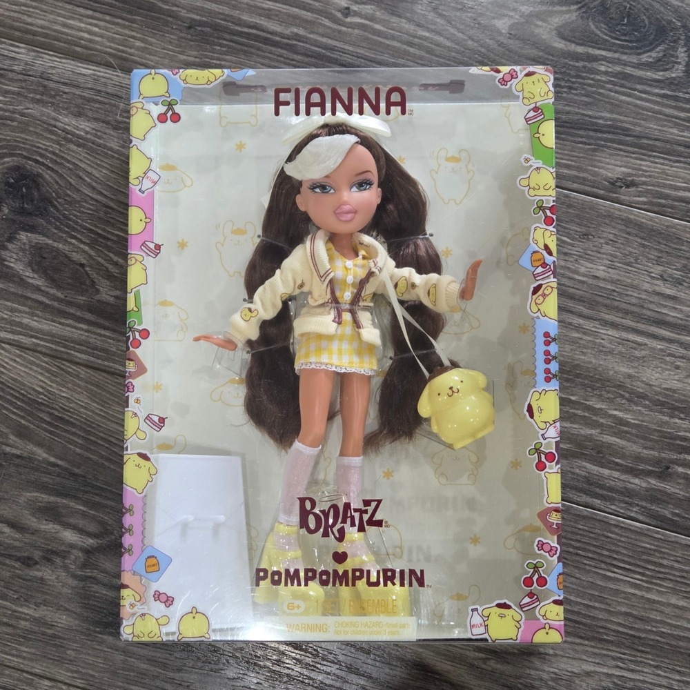 Bratz x Pompompurin Fianna Doll Sanrio Hello Kitty Friends Collectible 2026 NEW